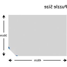 MarkEntegra 150 Parçalı Renkli Hayvanlı Harita Puzzle
