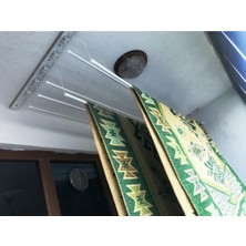 Yüksekli Ayarlanabilir Tavan Asansörlü Çamaşırlık, 5 Çubuk, 160 cm