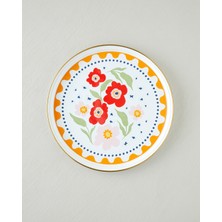 English Home Bright Bloom Emaye Tepsi 31 cm Renkli