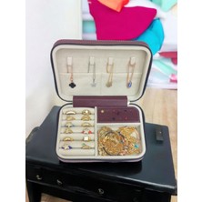 Büyük Boy 14X21 Düzenleyici Takı Saklama Kutusu Seyahat Çantası