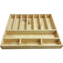 Mutfağınız Için Şık ve Fonksiyonel 45X40 cm Ahşap Kaşıklık Düzenleyici