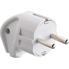 MarkEntegra Kordonsuz Kullanım Için Aksesuar L Fiş, 250 V, Beyaz