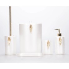 Selim Leaf Banyo Seti Inci Altın