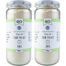 OG natural 2'li Organik Tam Yulaf Unu 240 Gr