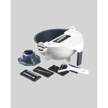 Rivera Tech Rvrtch Ergonomik Sebze Rendeleyici ve Süzgeç Hazneli Dilimleyici