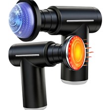 Rivera Tech Rvrtch Isıtmalı Soğutmalı Masaj Tabancası 3200 Rpm Sessiz Motor USB C Şarjlı