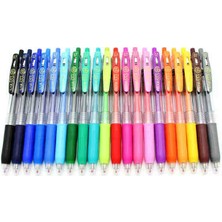 Zebra Sarasa Clip 20 Renk 0.7mm Su Geçirmez Jel Roller Kalem Blisterli Set 20 Adet