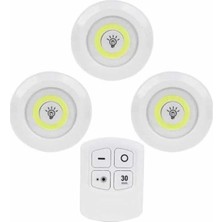 Rivera Tech Rvrthc Kablosuz Pilli Işıldak  Masa Lambası Mutfak Tezgah Altı Banyo Dolabı Dolap Içi