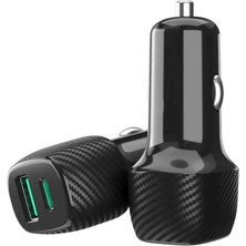 Rivera Tech Rvrtch 38W Oto Çakmaklık Araç Içi Şarj Cihazı Hızlı Şarj Uzun Ömürlü