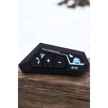Rivera Tech Rvrtch Interkom Intercom Kask Kulaklık BT22 Bluetooth Motosiklet Kulaklık 5.0 Bluetooth