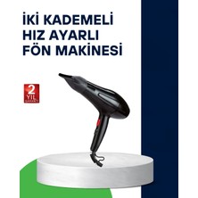 Rivera Tech Rvrthc 2200W Saç Kurutma Makinesi Soğuk ve Sıcak Üfleme Fonksiyonlu