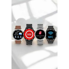 Rivera Tech Rvrtch Akıllı Saat Sesli Görüşme Titreşimli Nabız Sensörlü Spor Modları