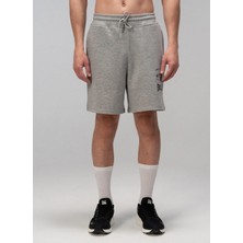 Everlast TM0165 199-CHOICE Of Champs Comfort Gri Melanj Lastikli Bel Normal Düz Erkek Şort