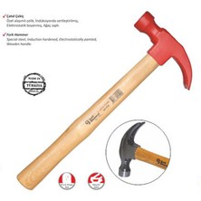 Rivera Tech Rvrstr4 S.d. Polisajlı Çatal Çekiç