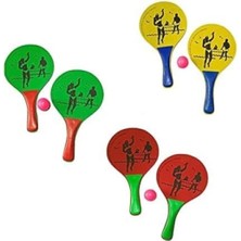 MarkEntegra Çocuklar Için Plaj Tenis Raket Seti