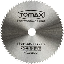 Rivera Tech Rvrstr4 Ağaç Daire Testeresi (Elmassız) 180X1,5 Diş 70Z