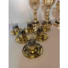 Hasgül 12 Parça Titanyum Çay Seti