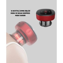 Rivera Tech Rvrtch 4’ü 1 Arada Elektrikli Çukurluk Masaj Seti Isı Masaj ve Kırmızı Işık