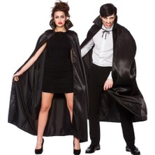 Rivera Tech Rvrstr4 Siyah Renk Yakalı Halloween Pelerini 120 cm