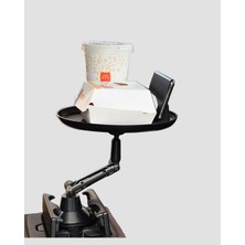 Rivera Tech Rvrtch Ayarlanabilir Araç Içi Bardaklık Tepsisi 9 Inç Geniş Alan ve Telefon Standlı