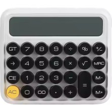 Rivera Tech Rvrstr4 ZR737 JN-800 Junno Beyaz Hesap Makinesi