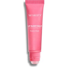 Wiwify Lip Glowy Balm Guava Glaze Renkli Dudak Bakım, Parlatıcı, Nemlendirici, Dolgun Görünüm 13 ml