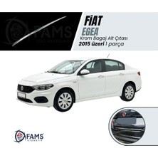 Fams Otomotiv Fiat Egea Krom Bagaj Alt Çıtası 2015> Paslanmaz Çelik (Sedan)