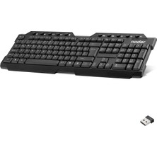 Rivera Tech Rvrstr4 Wıreless Multımedıa Klavye Q Siyah ND864