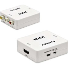 Rivera Tech Rvrstr4 Hdmı To Av Çevirici 1080P Full Hd Beyaz HDX1281