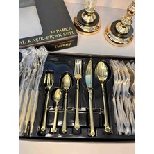 36 Parça Titanyum Çatal Kaşık Bıçak Takımı