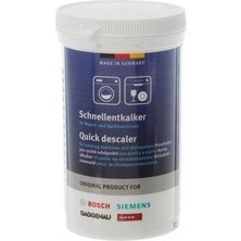 Bosch Kireç Çözücü Toz 250 gr Çamaşır ve Bulaşık Makineleri İçin Almanya Menşeli Etkili Temizlik