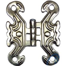 Rivera Tech Rvrstr4 Dekoratif Sac Menteşe - Küçük, Nikel, 1 Adet