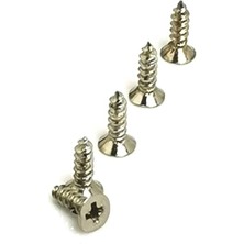 Rivera Tech Rvrstr4 Klips, Menteşe, Ayak, Ağaç, Sunta Vidası 2,2x6,5mm - Nikel 100 Adet