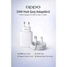 Oppo 33W Power Adaptör & USB To Type-C Kablo