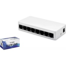 Rivera Tech Rvrstr4 8 Port Gigabit Ethernet Switch 10/100/1000 Mbps HDX1341