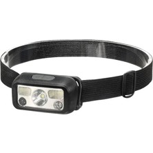 Rivera Tech Rvrstr4 Sensörlü Şarjlı Type-C Çok Amaçlı Kırmızı Işıklı Kafa Lambası Hs-43