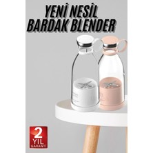 Rivera Tech Rvrtch Taşınabilir Kablosuz Şarjlı Kişisel Smoothie El Blender Mini Meyve Sıkacağı