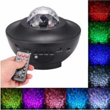 Rivera Tech Rvrtch Yıldızlı Gökyüzü Projektörü Uzaktan Kumandalı Çocuklara Özel Şarjlı