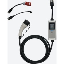 Hims Hctk-22-G 22KW Tip 2 Soketli Quick Konnektörlü Kablolu Taşınabilir Elektrikli Araç Şarj Istasyonu