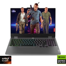 Lenovo Loq Amd Ryzen 7 7435HS 24GB 2tb SSD RTX4050 Freedos 15.6" Taşınabilir Bilgisayar 83JC006BTR