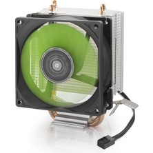 Rivera Tech Rvrstr4 Cpu Işlemci Soğutucu 2 Bakır Borulu - Siyah ND2607