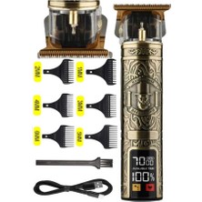 Rivera Tech Rvrstr4 Profesyonel Saç Sakal Ense Vücut Lazer Öncesi Kuaförlere Özel Tıraş Makinesi Demir Ka