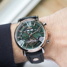 Reward RWA147655 Deri Kordonlu Otomatik Erkek Kol Saati