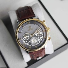 Homies HM28216S01-3 Deri Kordonlu Erkek Kol Saati