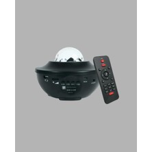 Rivera Tech Rvrhb Yıldızlı Projektör Galaxy Efektli Ayarlanabilir Renkli Atmosfer Lambası