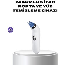 Rivera Tech Rvrhb Vakumlu Siyah Nokta Temizleme Cihazı – 5 Kademe Güç ve 4 Başlıklı Derin Cilt Bakımı