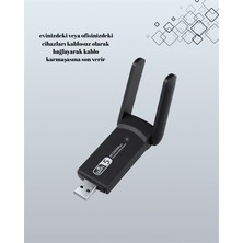 Rivera Tech Rvrhb USB Wifi Adaptör – 1200 Mbps Hız