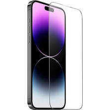 Rivera Tech Rvrhb Hoco 9d iPhone 15 Pro Max Tempered Kırılmaz Cam Ekran KORUYUCU-(5775)