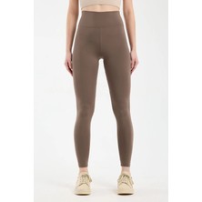 Hdm Kadın Yüksek Bel Toparlayıcı Cappuccino Tayt - H4800