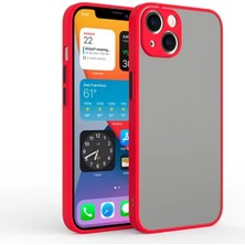 Rivera Tech Rvrhb iPhone 13 6.1inç Kamera Korumalı Premium Silikon KILIF-(5775)